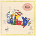 Pre-Order: Map Of Canada Puzzle Series - Box Set (Box) [7" Vinyl] Vinyl Record