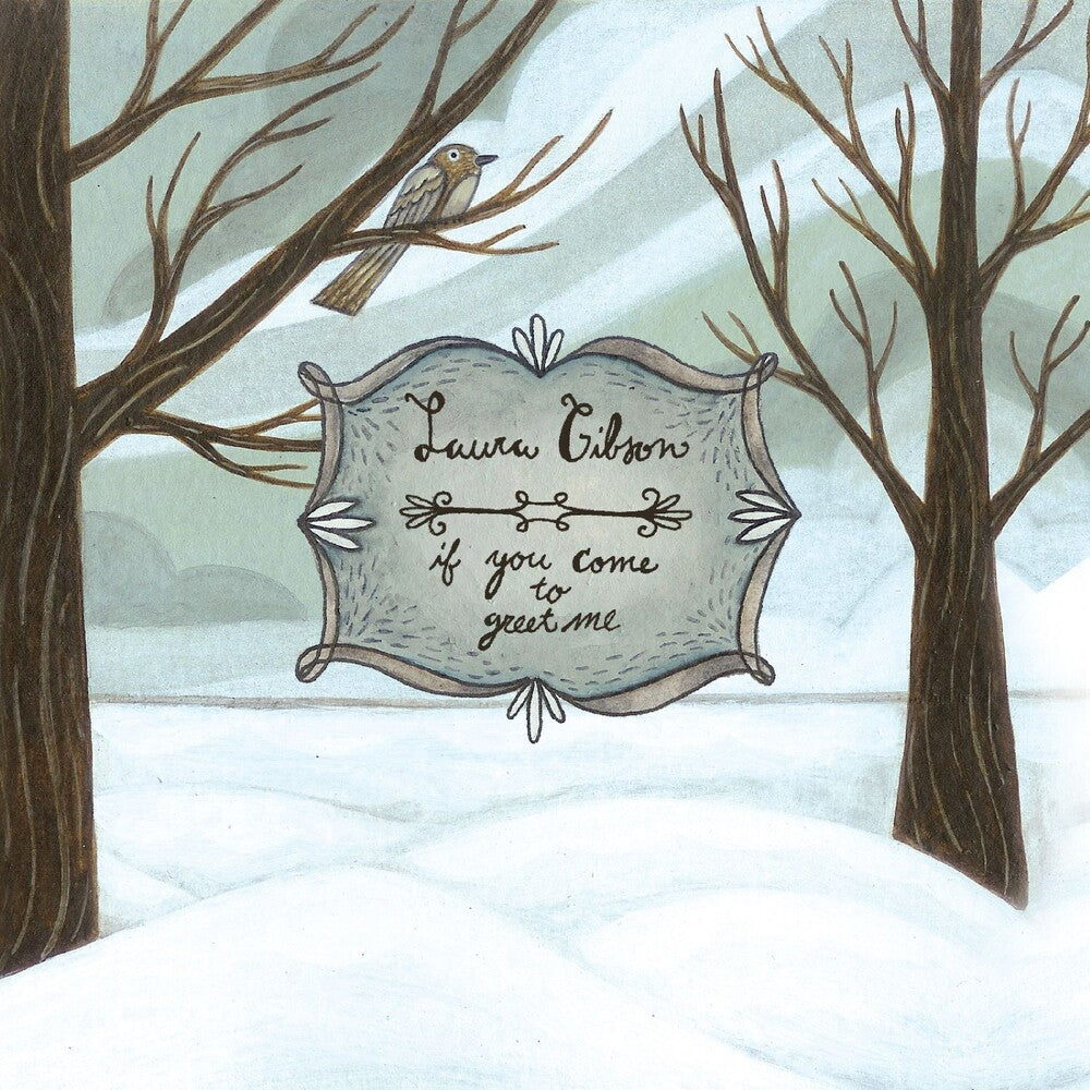 Pre-Order: Laura Gibson - If You Come To Greet Me - Graphite Eco [Colored Vinyl] Vinyl Record