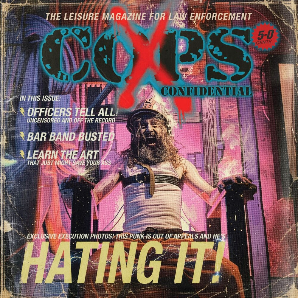 Pre-Order: X-Cops - Confidential - Cop Blue [Colored Vinyl] Vinyl Record