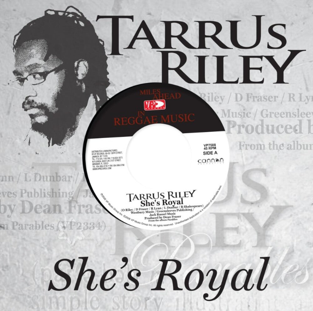 Pre-Order: Tarrus Riley - She's Royal [7" Vinyl] Vinyl Record