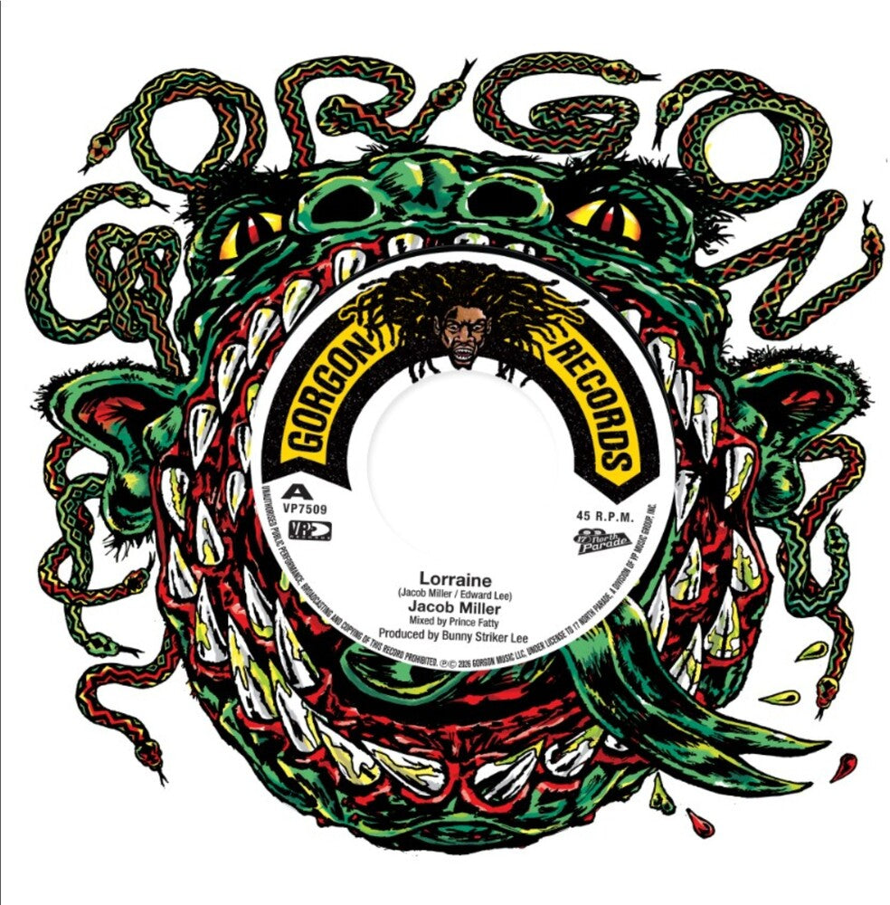 Pre-Order: Jacob Miller  / Aggrovators / Prince Fatty - Lorraine [7" Vinyl] Vinyl Record