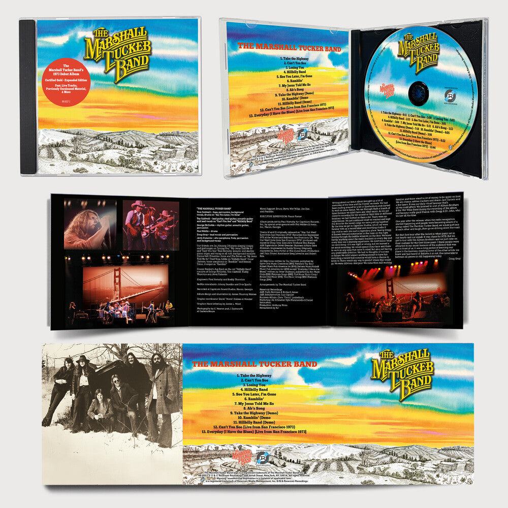 Marshall Tucker Band - Marshall Tucker Band (Exp) Music CD