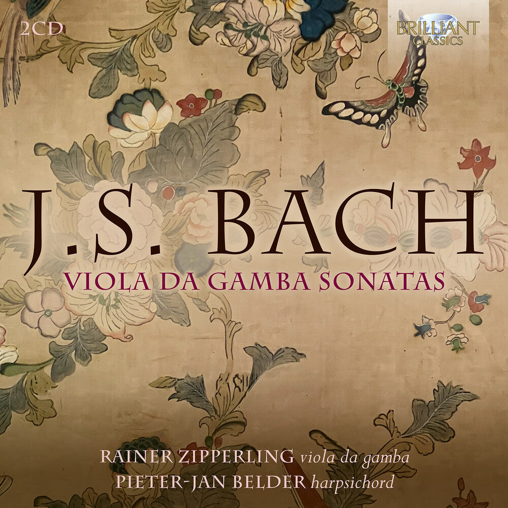 Rainer Zipperling - J.S. Bach: Viola Da Gamba Sons Music CD