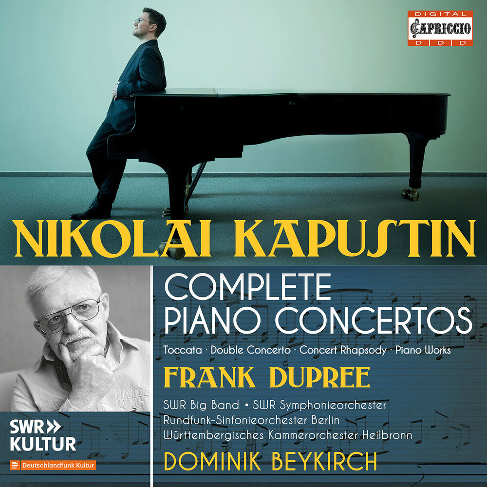 Frank Dupree - Nikolai Kapustin: Complete Pno Cons Music CD