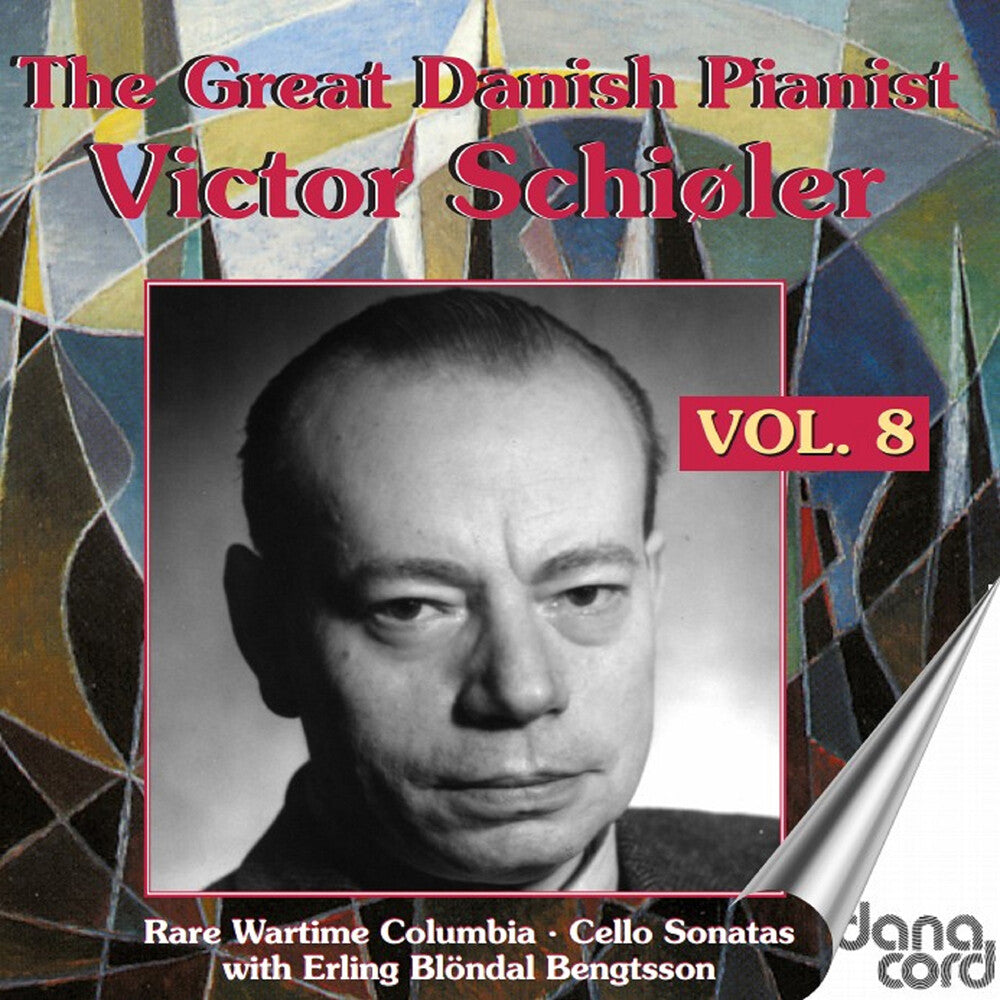 Erling Bengtsson Blondal - Great Danish Pianist Victor Schioler Vol. 8 Music CD