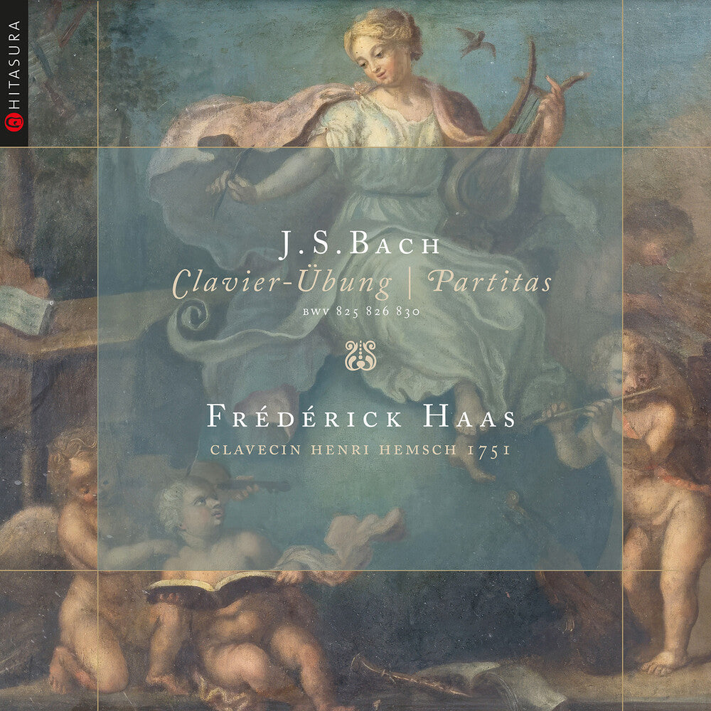 Frederick Haas - J. S. Bach: Partitas Bwv 825 826 830 Music CD
