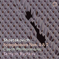 Czech Philharmonic - Shostakovich: Syms Nos. 5 & 7 Music CD