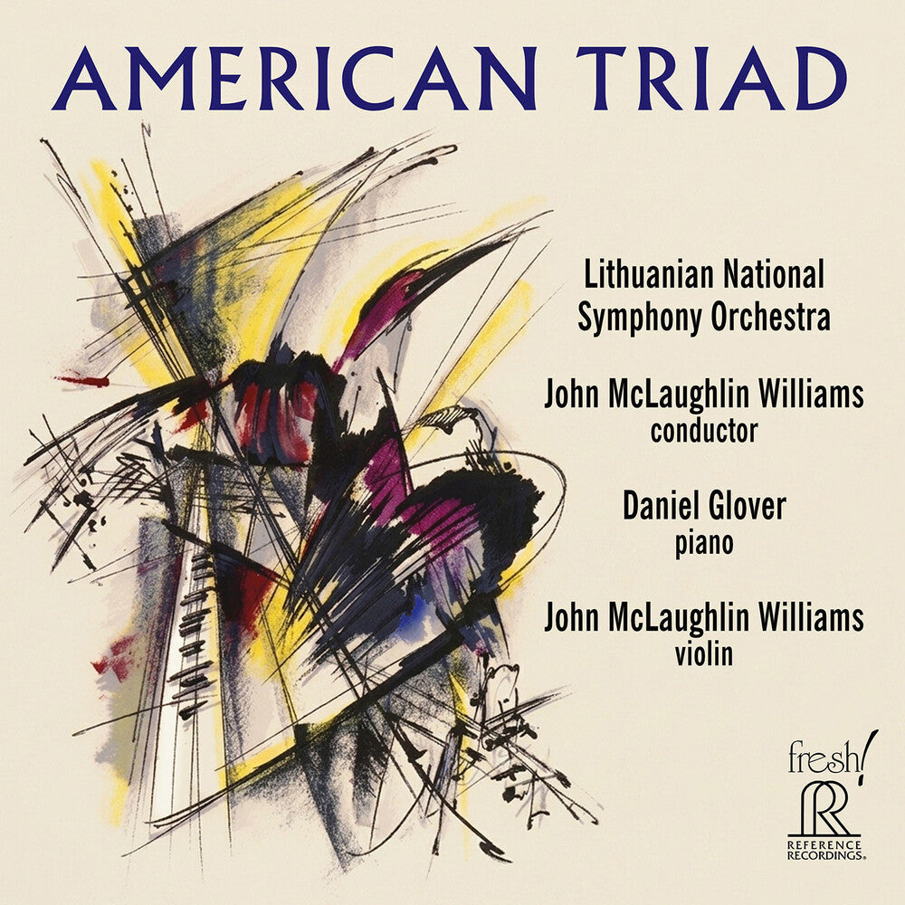 Lithuanian National Philharmonic Orchestra - American Triad Music CD