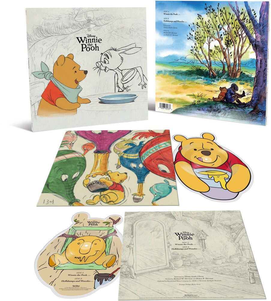 Winnie The Pooh - Winnie The Pooh 100th Anniversary [Pooh Die-cut] Vinyl Record
