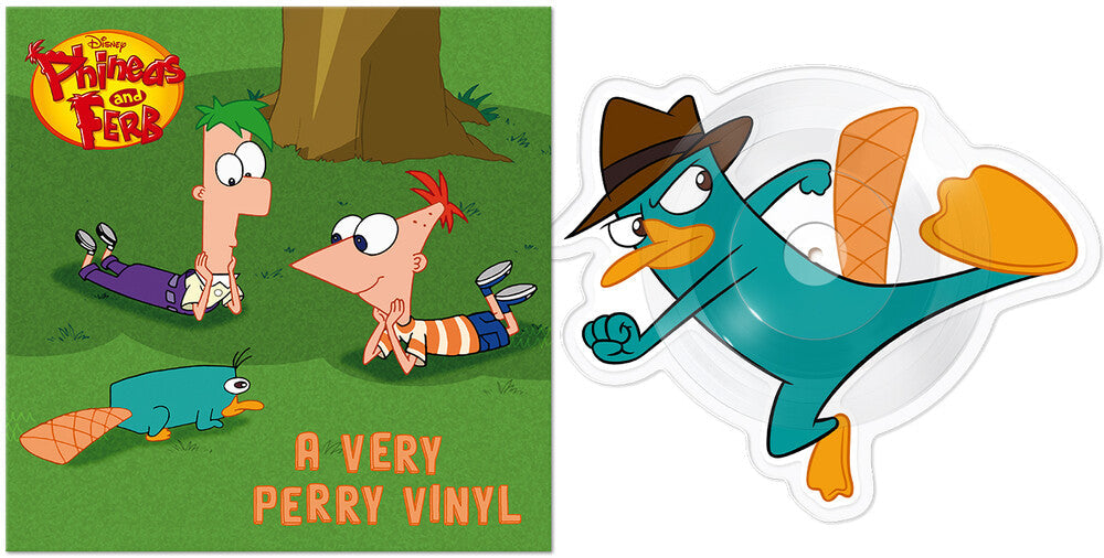 Phineas & Ferb - A Very Perry Vinyl [Perry-shaped 10” Die-cut] Vinyl Record