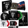 Pre-Order: Ministry - Hate To Go - Take Out Or Delivery [Deluxe Box - Black/Green Splatter] Vinyl Record