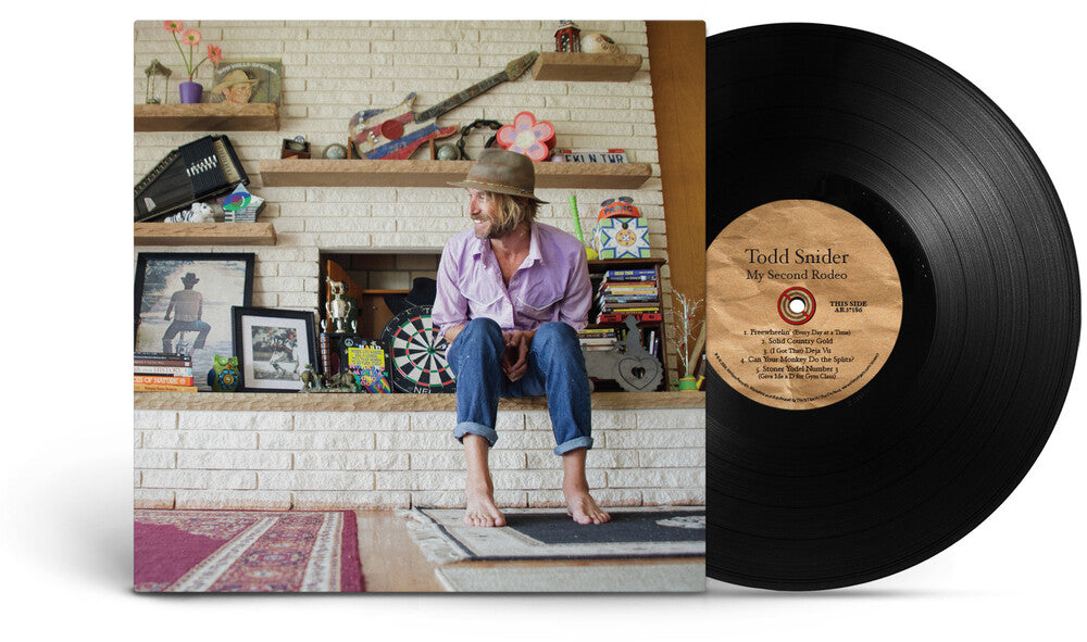 Pre-Order: Todd Snider - My Second Rodeo [Black] Vinyl Record