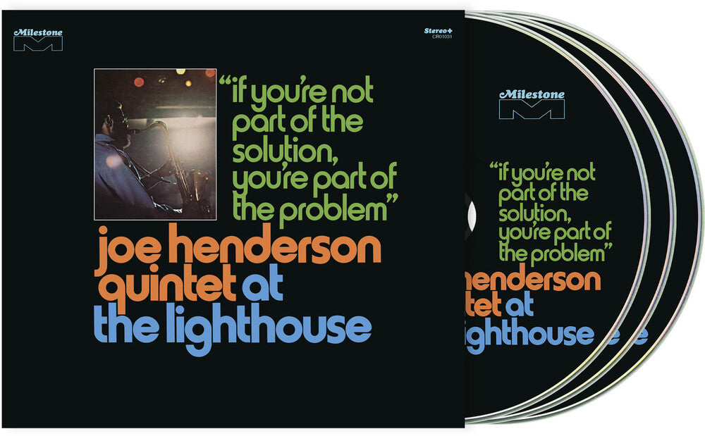 Pre-Order: Joe Henderson Quintet - At The Lighthouse: If You're Not Part Of The Solution, You're Part Of The Problem - Deluxe Edition [3 CD] Music CD