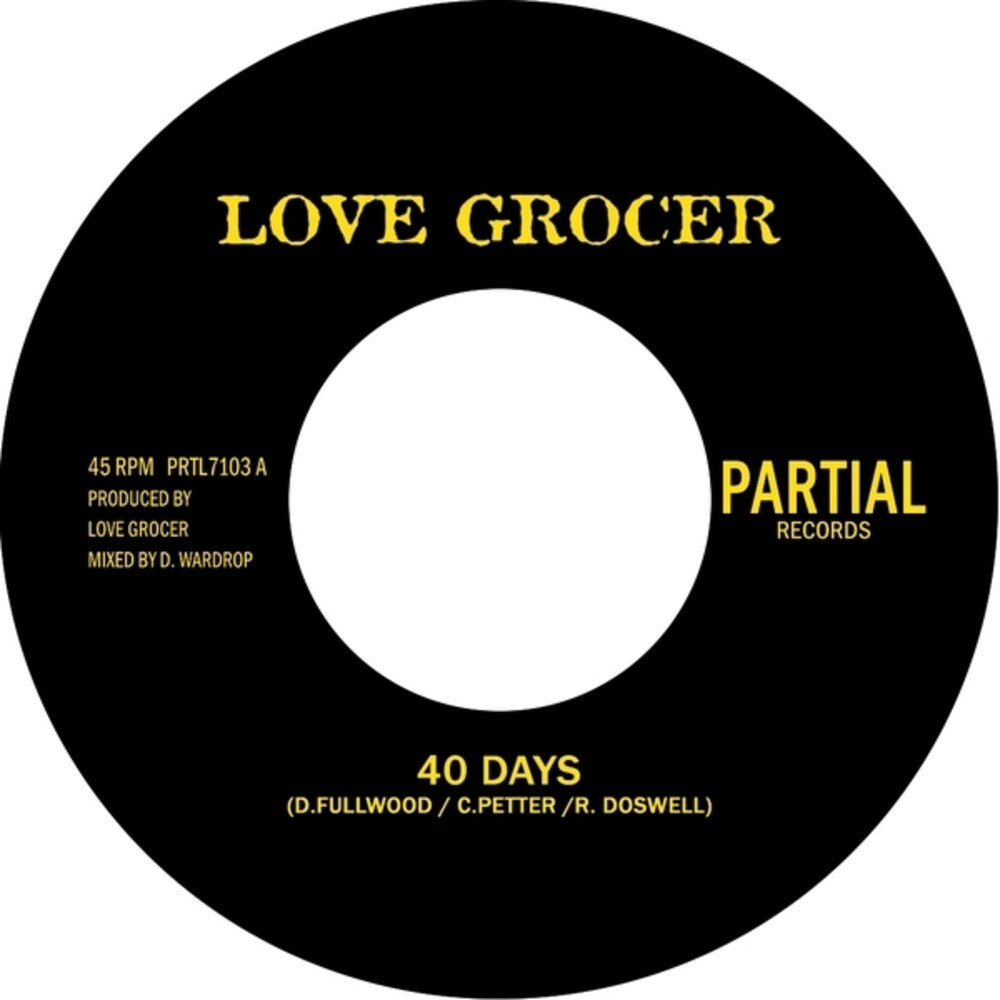 Love Grocer - Forty Days [7" Vinyl] Vinyl Record