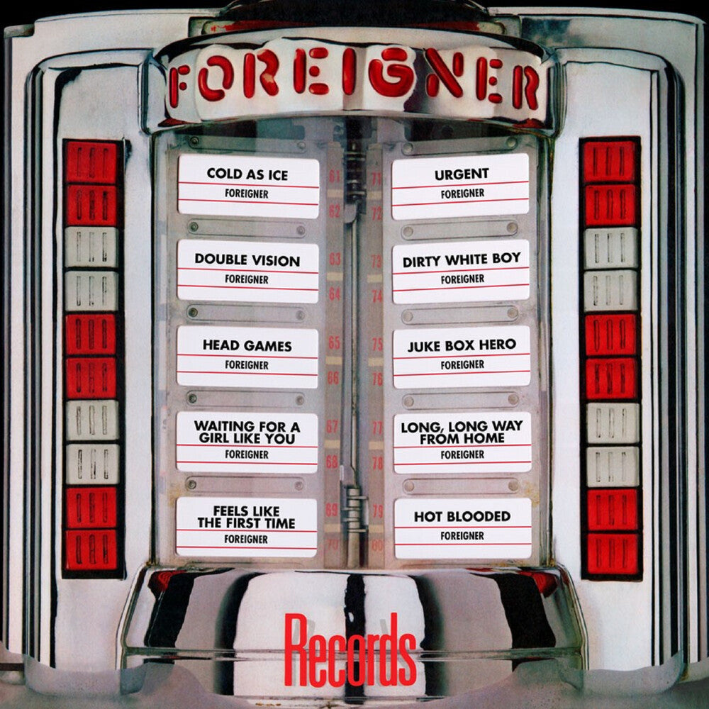 Pre-Order: Foreigner - Records: Greatest Hits [Limited Edition] (Aniv) Vinyl Record