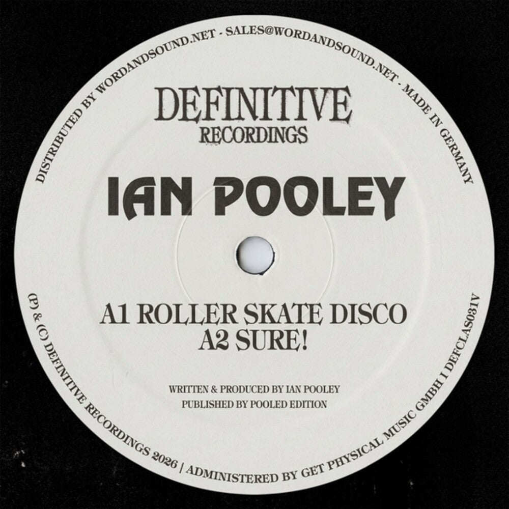 Pre-Order: Ian Pooley - Roller Skate Disco (Ep) [12" Vinyl] Vinyl Record