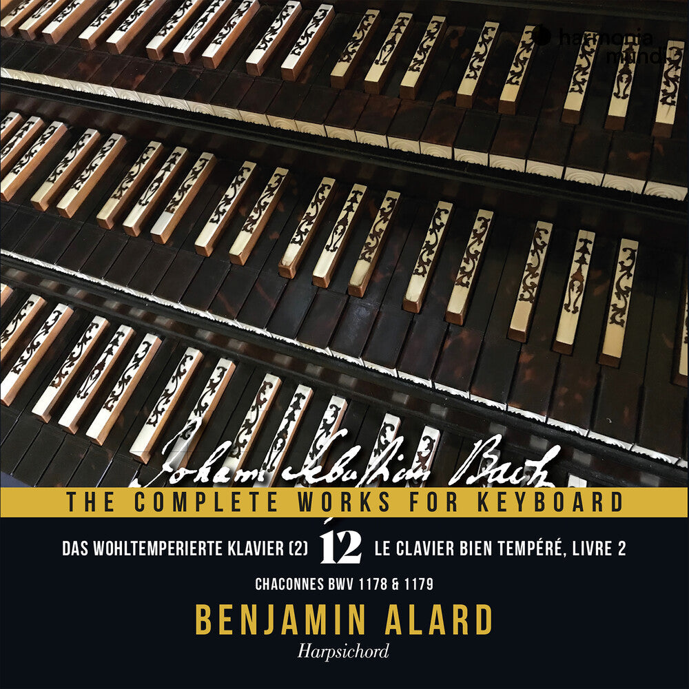 Pre-Order: Benjamin Alard - Bach: The Complete Works For Keyboard Vol. 12 Music CD