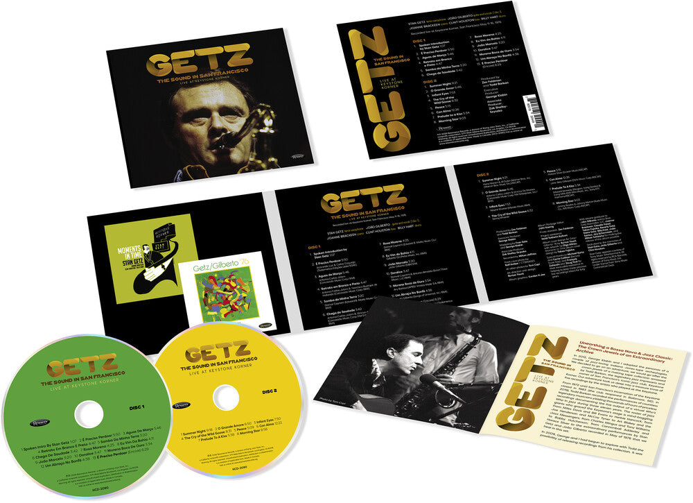 Pre-Order: Stan Getz - Sound In San Francisco: Live At Keystone Korner Music CD