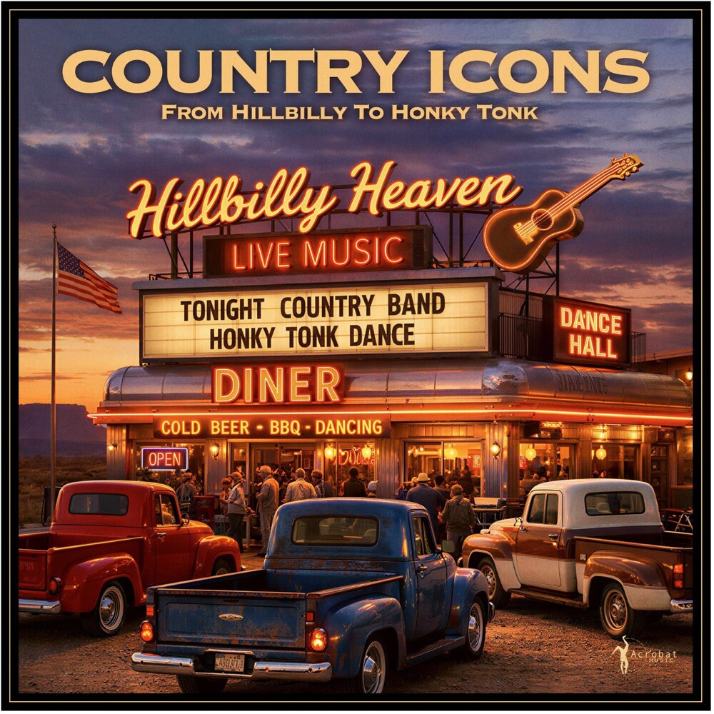 Pre-Order: Country Icons: From Hillbilly To Honky Tonk / Var [LP] Vinyl Record