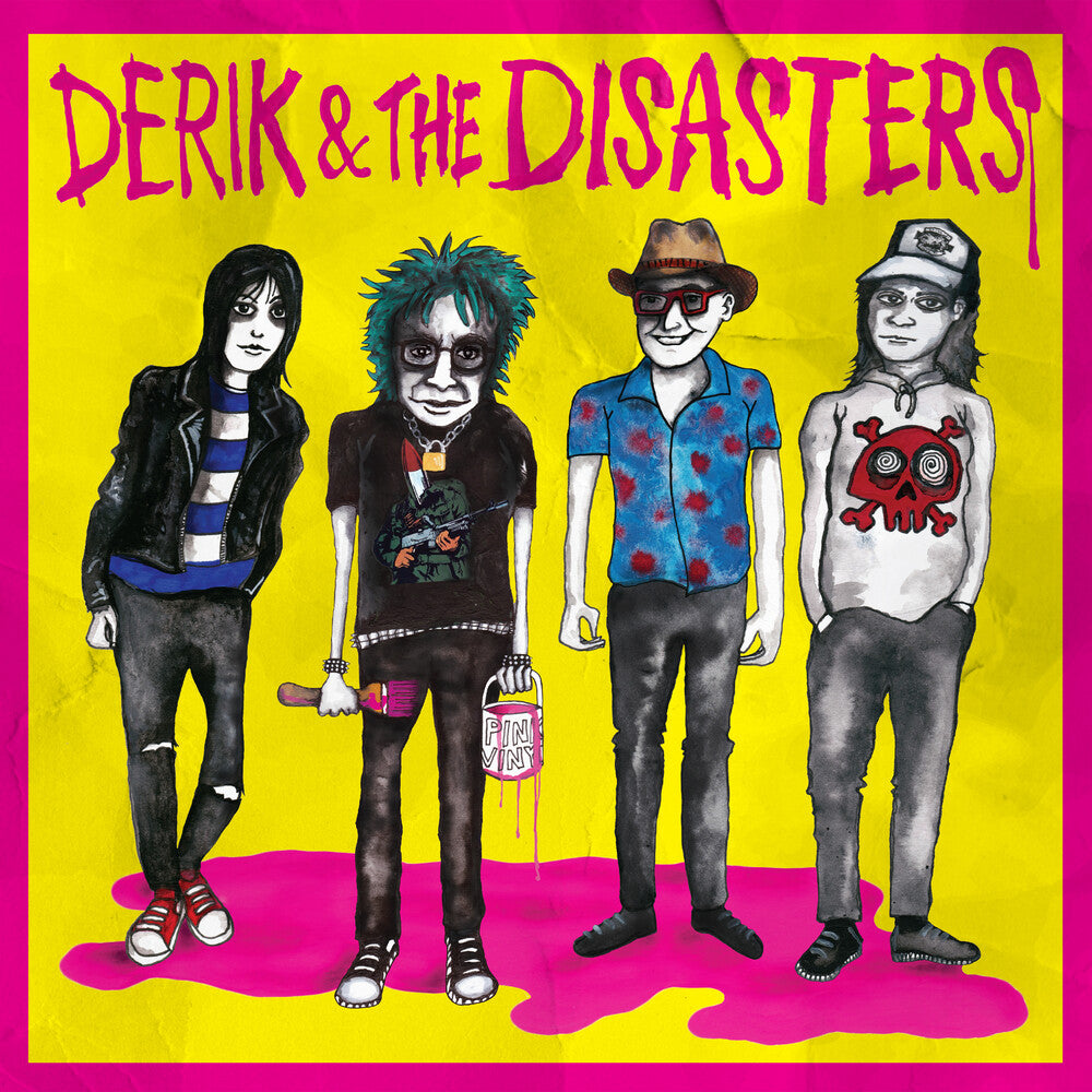 Pre-Order: Derik & The Disasters [Colored Vinyl] (Ylw) Vinyl Record