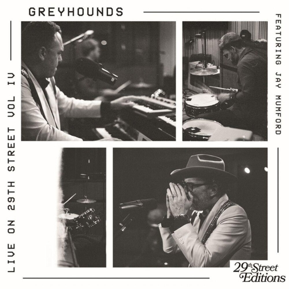 Pre-Order: Greyhounds - Live On 29th Street [LP] Vinyl Record