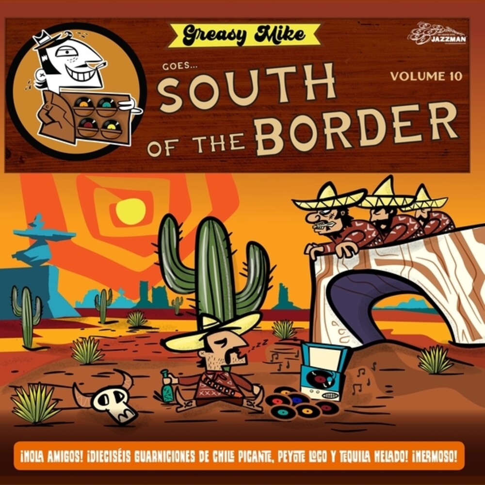 Pre-Order: Various Artists - Greasy Mike Goes South of the Border [LP] Vinyl Record