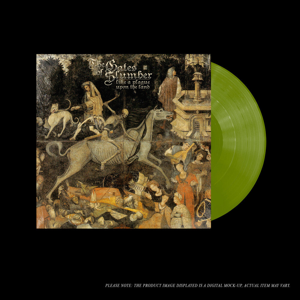 Pre-Order: Gates Of Slumber - Like a Plague Upon the Land (lime Vinyl) [LP] Vinyl Record