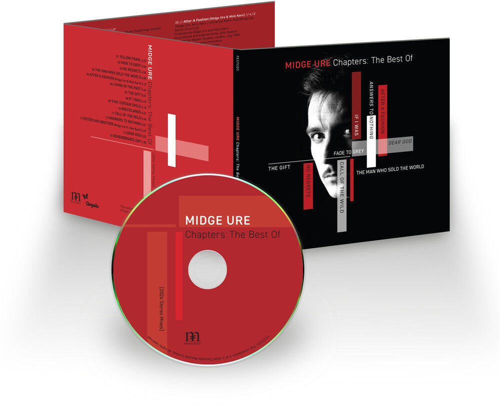 Pre-Order: Midge Ure - Chapters: Best Of - 2026 Stereo Mixes Music CD