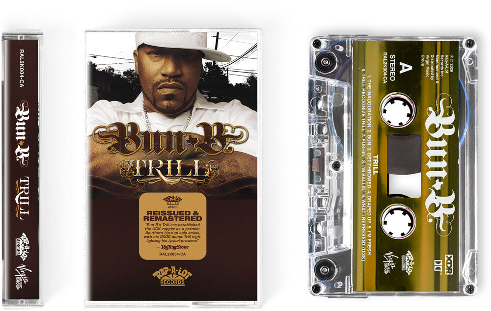 Pre-Order: Bun B - Trill Cassette Tape
