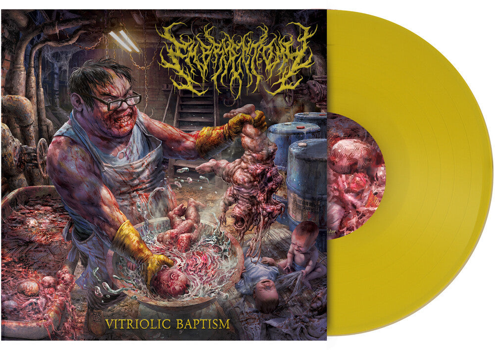Pre-Order: Embryectomy - Vitriolic Baptism [Colored Vinyl] (Gol) Vinyl Record