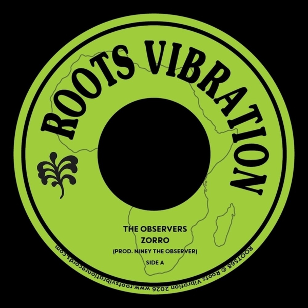 Pre-Order: OBSERVERS - Zorro / Cutting Sword (Ep) [7" Vinyl] Vinyl Record