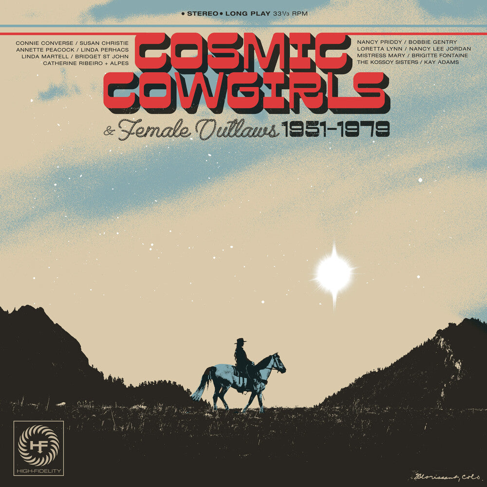 Pre-Order: Cosmic Cowgirls & Female Outlaws 1951-1979 / Var - Cosmic Cowgirls & Female Outlaws 1951-1979 / Var [LP] Vinyl Record