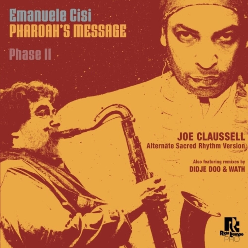 Pre-Order: Emanuele Cisi - Pharoah's Message Phase Ii (Ep) [12" Vinyl] Vinyl Record