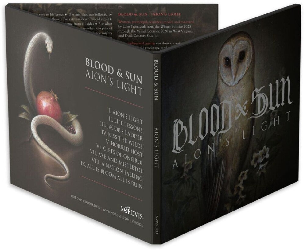 Pre-Order: Blood & Sun - Aion's Light Music CD
