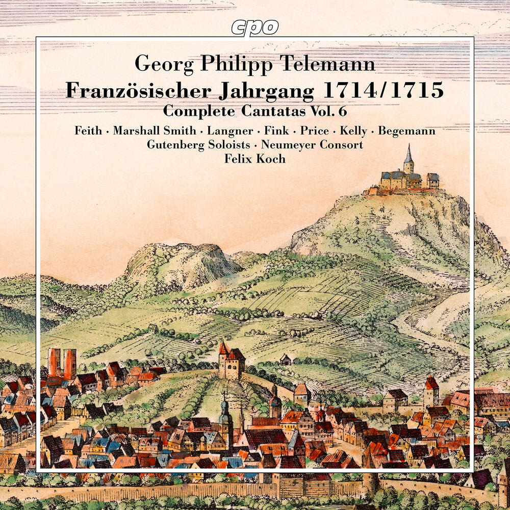 Pre-Order: Anna Feith - Franzosischer Jahrgang 1714/1715 - Complete Music CD