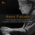 Pre-Order: Annie Fischer - Annie Fischer - Ambassador Auditorium Recitals Music CD