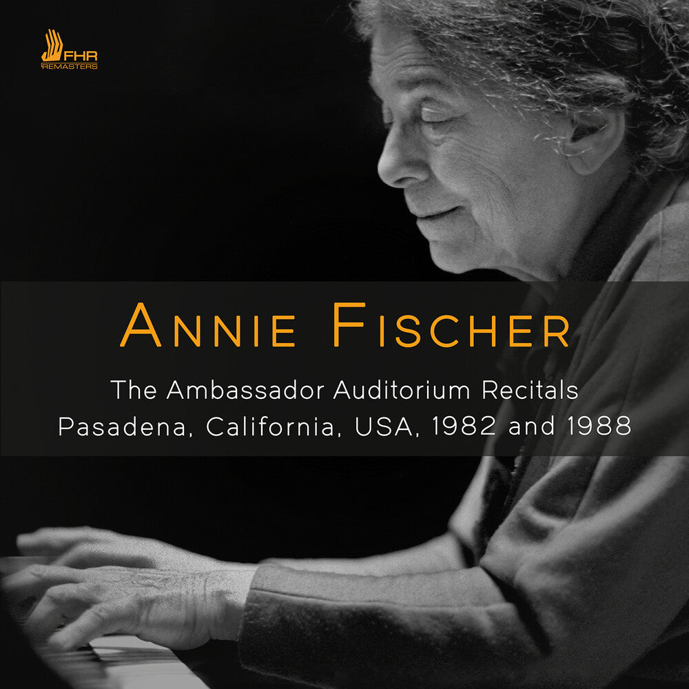 Pre-Order: Annie Fischer - Annie Fischer - Ambassador Auditorium Recitals Music CD