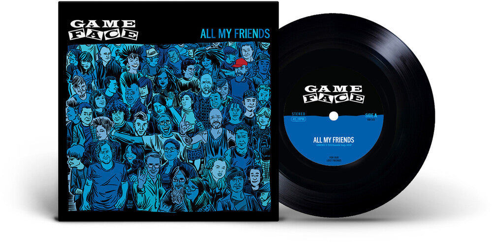 Pre-Order: Gameface - All My Friends [7" Vinyl] Vinyl Record