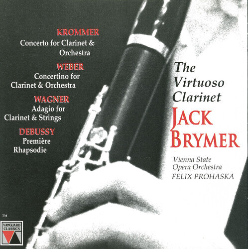 Brymer / Wagner / Weber / Debussy / Krommer - Virtuoso Clarinet - Music CD