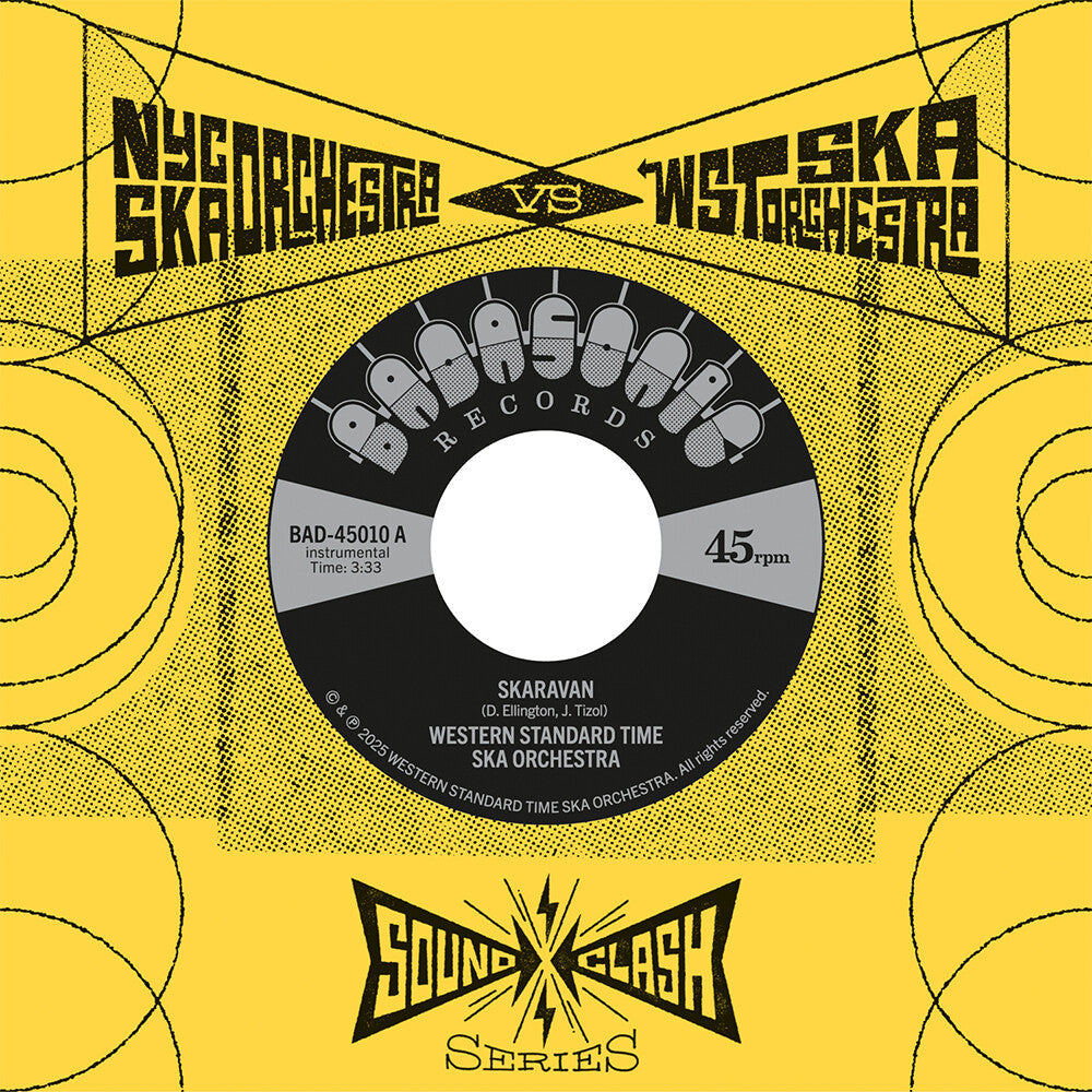 Pre-Order: Western Standard Time Ska Orchestra Vs New York City Ska Orchestra - SoundClash Vol. 4 [7" Vinyl] Vinyl Record