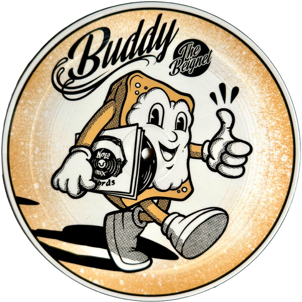 Pre-Order: Buddy The Beignet - Beats & Beignets Vol. 1 [7" Picture Disc Vinyl] Vinyl Record