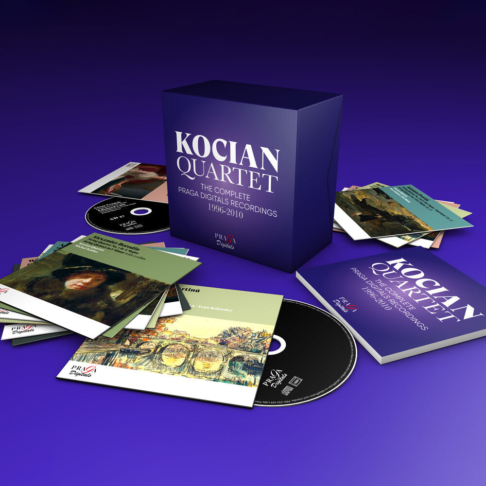 Pre-Order: Kocian Quartet - Kocian Quartet: the Complete Praga Digitals Recordings (1996-2010) (31cd) Music CD