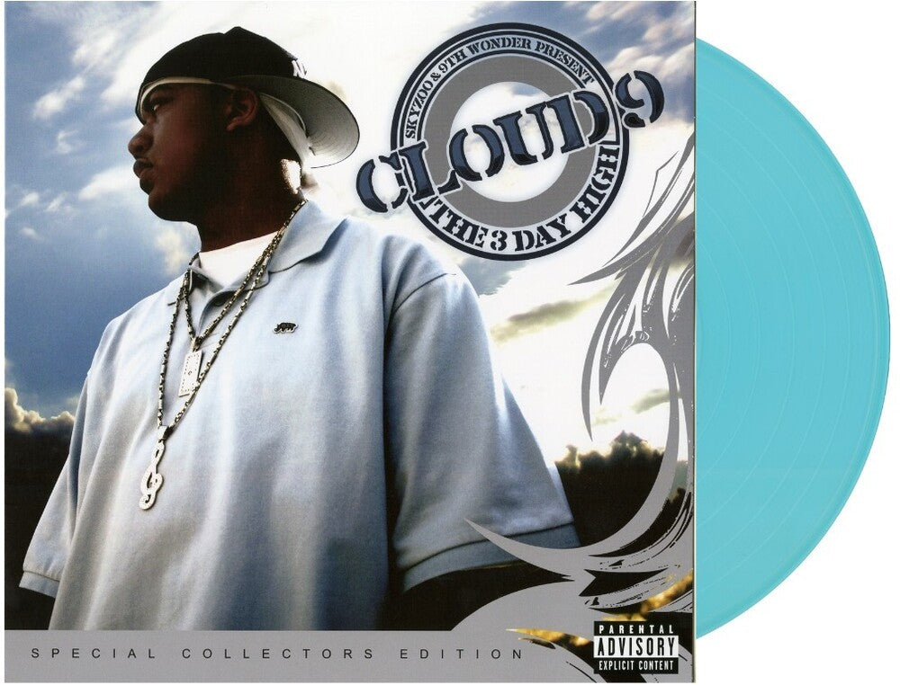 Skyzoo / 9th Wonder - Cloud 9: The 3 Day High (Blue) [Colored Vinyl] (Aniv) Vinyl Record