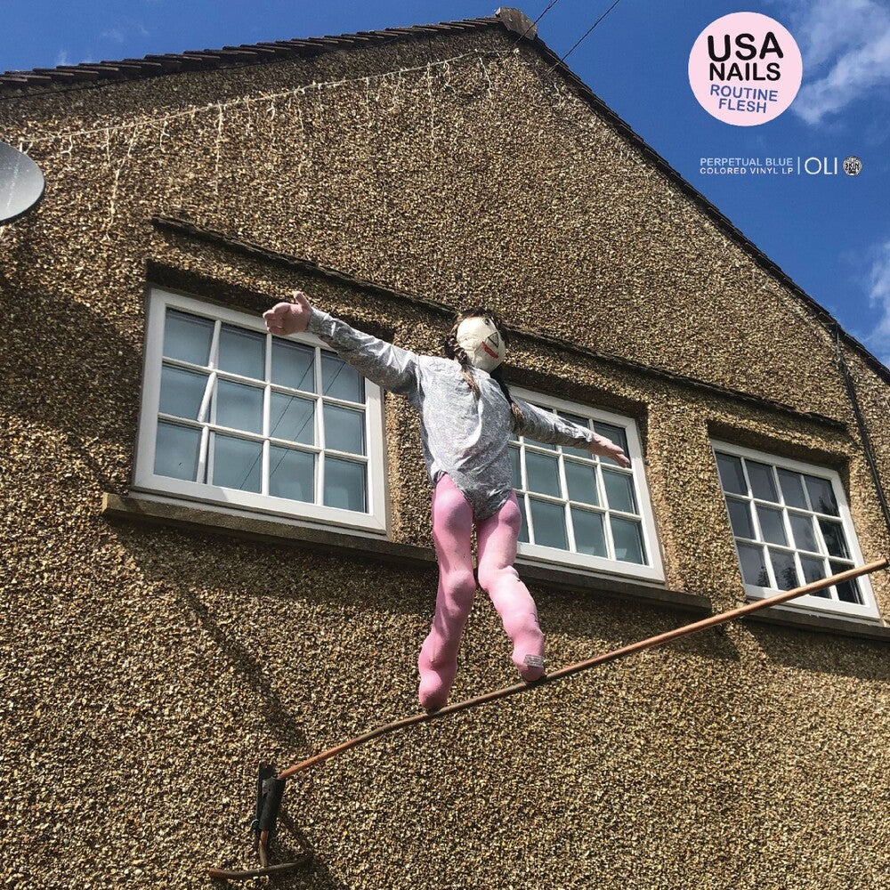 Pre-Order: USA Nails - Routine Flesh - Translucent Blue (Blue) [Colored Vinyl] Vinyl Record