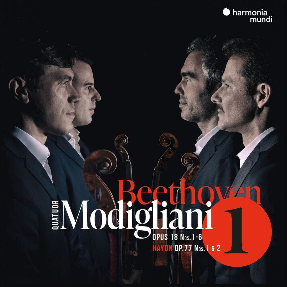 Pre-Order: Modigliani Quartet - Beethoven: Complete String Quartets - Vol. 1 Music CD