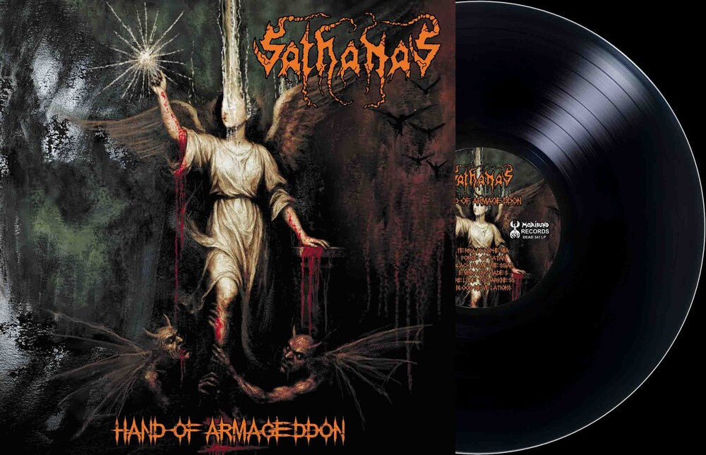 Pre-Order: Sathanas - Hand Of Armageddon (Bonus Track) [LP] Vinyl Record