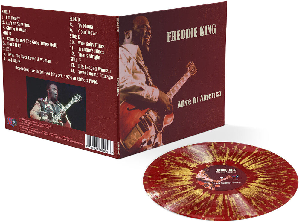 Pre-Order: Alive In America - Gold/Red [Colored Vinyl] (Gate) (Gol) Vinyl Record