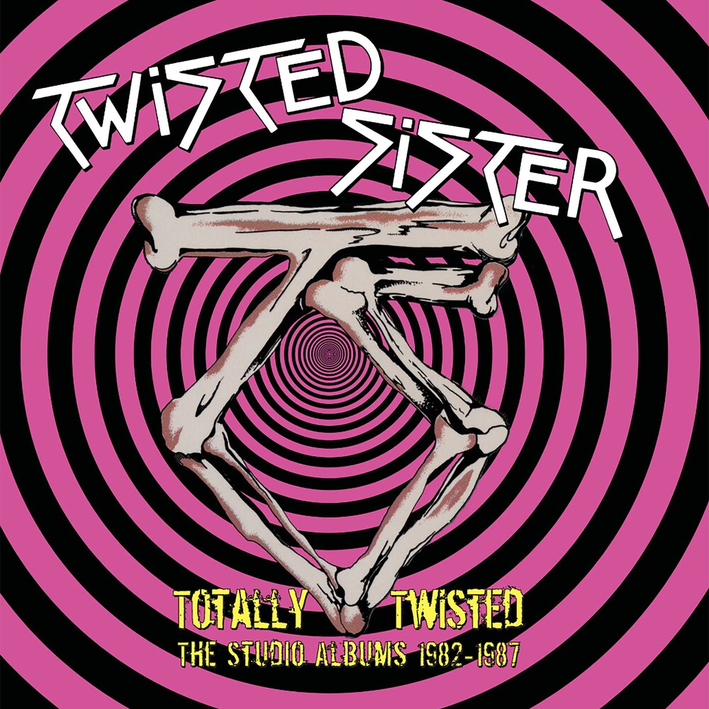 Pre-Order: Twisted Sister - Totally Twisted: The Studio Albums 1982-1987 [5CD Box Set] Music CD