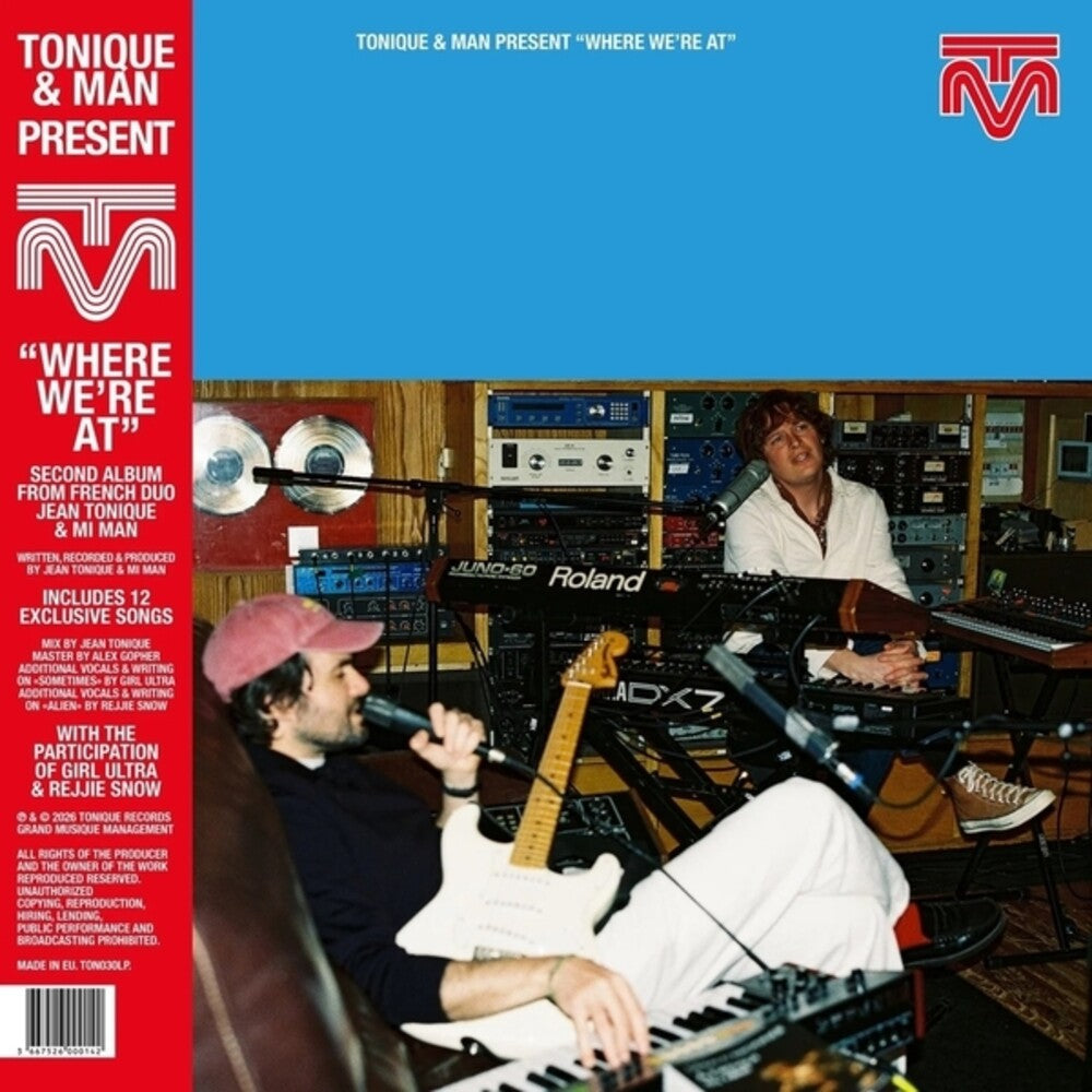 Pre-Order: Tonique & Man - Where We're At [LP] Vinyl Record