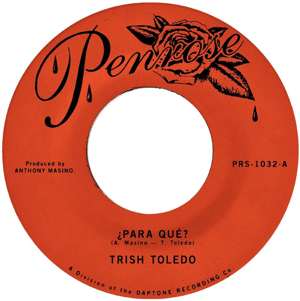 Pre-Order: Trish Toledo - Para Que B/W Todo Puede Cambiar [7" Vinyl] Vinyl Record